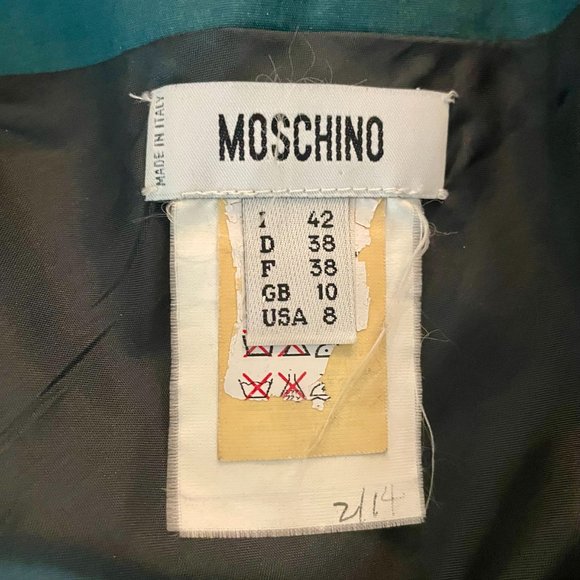 Rare Find Sparkly Moschino Vintage Skirt Size 0 - Picture 3 of 3